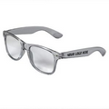 Clear Transparent Retro Clear Lenses Sunglasses